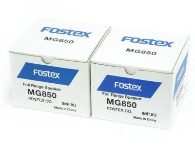 FOSTEX MG850 8.5センチ フルレンジユニット スピーカー オーディオ