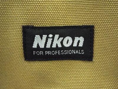 NIKON for Professional カメラ リュック カーキ キャンバス バッグ