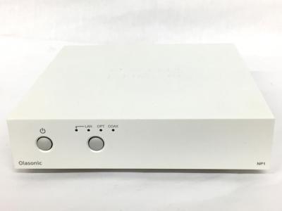 Olasonic ネットワークオーディオプレーヤー NANOCOMPO NANO-NP1 プラチナホワイト