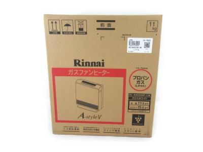 Rinnai RC-N4001NP-CW ガスファンヒーター クロスホワイト LPガス プロパンガス