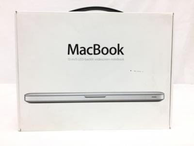Apple アップル MacBook MB466J/A ノートPC 13.3型 Core2Duo/2GB/HDD:160GB