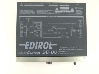Roland SD-80(音源モジュール)の新品/中古販売 | 1356581 | ReRe[リリ]