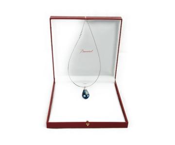 美品⭐️綺麗　バカラ　プシデリック スカラベブルー ネックレス SV925 バカラ Baccarat/バカラ プシデリック ネックレス シルバー925