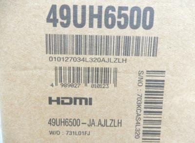 LG Electronics Japan 49UH6500(42インチ以上60インチ未満)の新品/中古