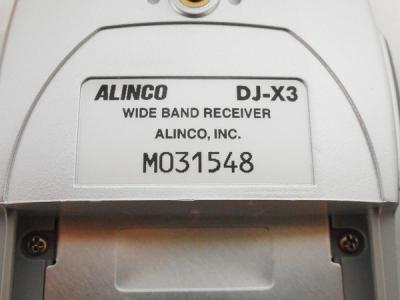 ALINCO DJ-X3(文房具)の新品/中古販売 | 1360380 | ReRe[リリ]