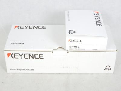 KEYENCE キーエンス IL-1000 レーザー アプリセンサ / OP-87059 センサヘッドケーブル 20m