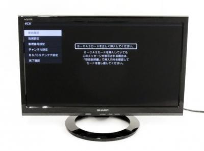 SHARP シャープ AQUOS アクオス LC-19K30-B 液晶テレビ 19V型 ブラック系