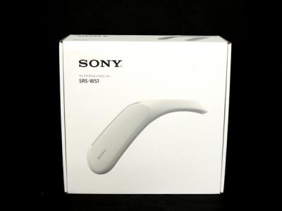SONY ソニー SRS-WS1 ウェアラブル ネック スピーカー ホワイト 音響 オーディオ