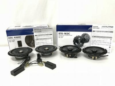 ALPINE スピーカー STE-162C ツイーター付き ALPINE スピーカー STE-162C ツイーター付き