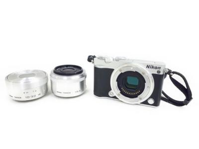 Nikon ニコン ミラーレス一眼 Nikon 1 J5 ダブルレンズキット シルバー デジタル カメラ