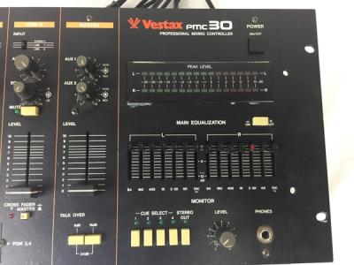 Vestax PMC-30 DJミキサー Vestax PMC-30(DJミキサー)の新品/中古販売 | 1196401 | ReRe[リリ]