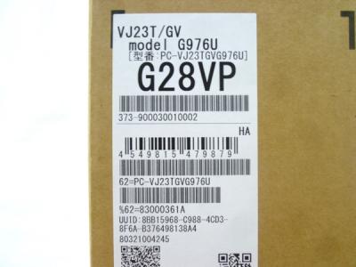 NEC VJ23TGVG976U(ノートパソコン)の新品/中古販売 | 1288815 | ReRe[リリ]
