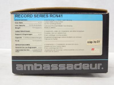 アブガルシア アンバサダー RECORD 41 RCN41(ベイトリール)の新品/中古