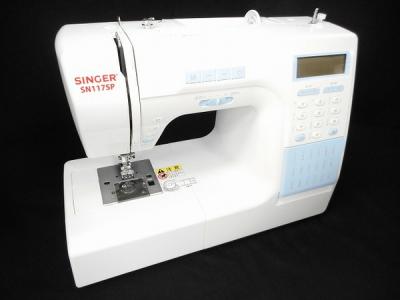 シンガー SN117SP コンピューターミシン 裁縫 縫い物 手工芸 ハンドメイド ホワイト 取扱説明書 元箱 付き