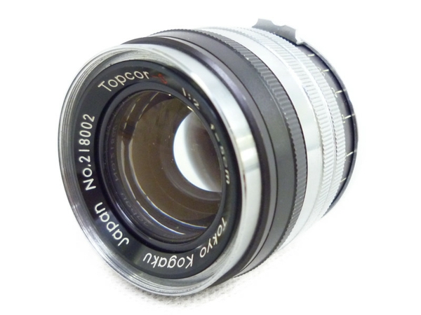 Tokyo Kogaku Topcor-S 5cm F2 JAPAN カメラ レンズ(レンズ)-