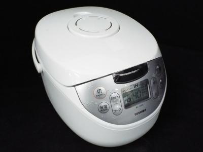 TOSHIBA 東芝 IH ジャー 炊飯器 RC-10HK 5.5合炊き 2017年製 ホワイト 家電