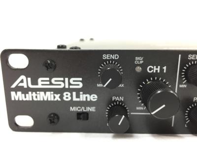 ALESIS MULTIMIX 8 LINE(PA機器)の新品/中古販売 | 1287032 | ReRe[リリ]