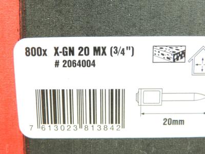 HILTI X-GN20MX 800 GC20(エア釘打機)の新品/中古販売 | 1078056