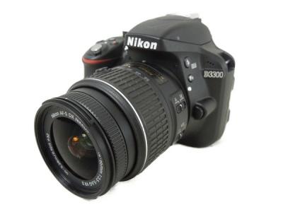 Nikon D3300 18-55 VR II レンズキット デジタル一眼レフカメラ レッド