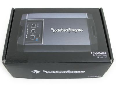 Rockford fosgate ロックフォードフォズゲート Power T400X2ad カーオーディオ 2チャンネル ステレオ パワーアンプ