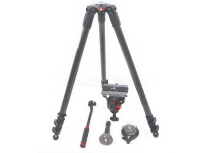 Manfrotto 535(三脚) MVH502A(雲台)438(ボールカメラレベラー) 520BALL ...