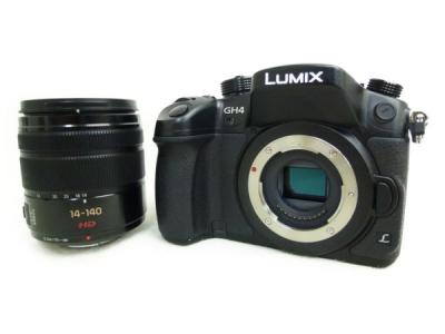 Panasonic パナソニック LUMIX ルミックス 高倍率ズームレンズキット DMC-GH4H-K カメラ ミラーレス一眼