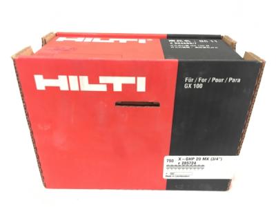 HILTI GC11 高圧液化 X-GHP20MX ガス式打機用 ガスピン GX100用 電動工具