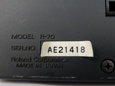 Roland R-70 (リズムマシン)の新品/中古販売 | 1095593 | ReRe[リリ]