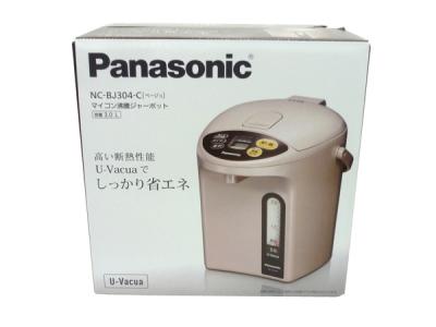 Panasonic NC-BJ304-C マイコン 沸騰 ジャーポット 電気ポット 14年発売