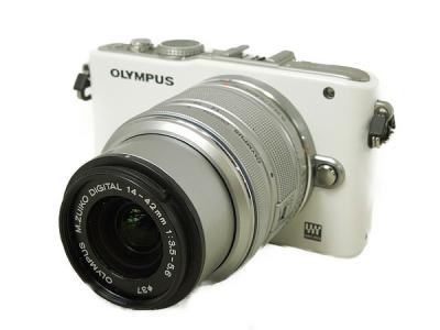 OLYMPUS PEN Lite E-PL3 ミラーレス ダブルズーム キット セット 一眼 カメラ レンズ