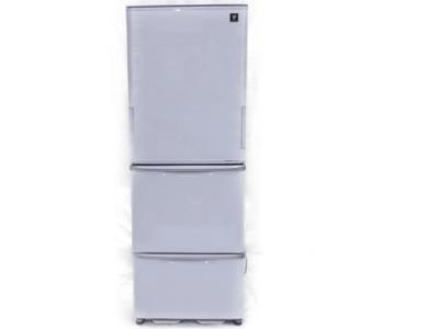 SHARP シャープ SJ-PW35W-S 冷蔵庫 350L クリアシルバー
