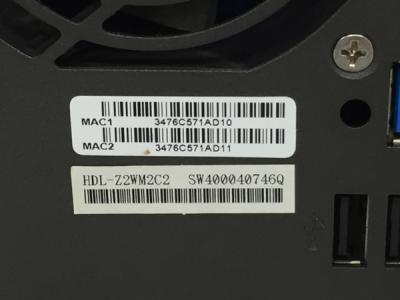 I-O DATA HDL-Z2WM2C2(パソコン)の新品/中古販売 | 1383769 | ReRe[リリ]
