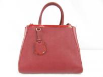 FENDI フェンディ トゥージュール 8BH250 ショルダーバッグ 2way レッド