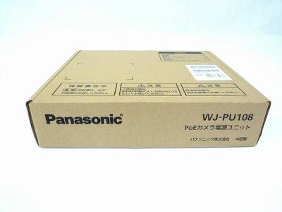 Panasonic WJ-PU108 PoEカメラ 電源ユニット セット ネットワークカメラ 防犯