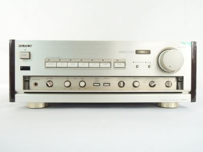 SONY ソニー TA-F555ESJ プリメインアンプ サイドウッド 音響機材