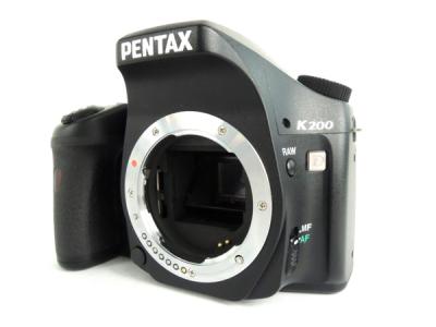 PENTAX ペンタックス デジタル一眼レフ K200D カメラ ボディ D-BG3 付
