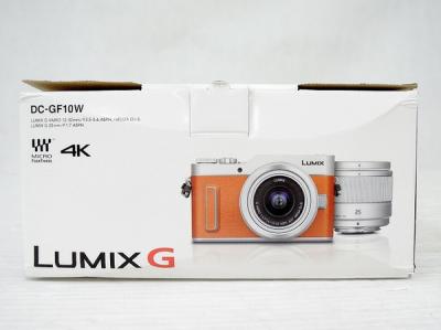 Panasonic パナソニック DC-GF10W LUMIX G 4K デジタル カメラ ブラック レンズ キット