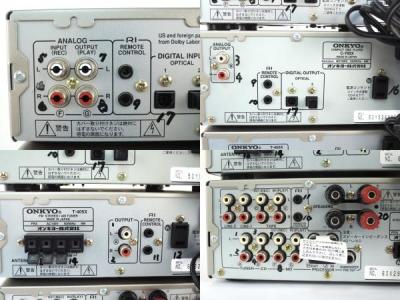 ONKYO A-905X MD-105AX C-705x T-405X D-062AX(オーディオ)の