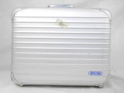 RIMOWA リモワ キャリーケース アタッシュケース 鍵付き シルバー RIMOWA リモワ アタッシュケース シルバー 鍵付(スーツケース)の