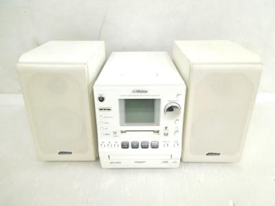 Victor ビクター UX-GM77 マイクロ コンポーネント MD メモリー システム ホワイト 音響機材