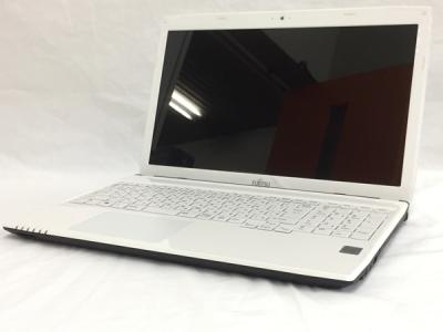 FUJITSU 富士通 FMV LIFEBOOK AH30/W FMVA30WW2 ノートパソコン PC 15.6型 E1-7010 1.5GHz 4GB HDD320GB Win10 Home 64bit Radeon R2 アーバンホワイト