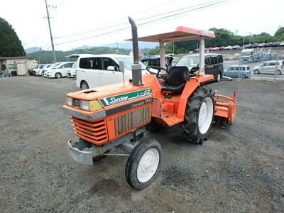決算セール 福岡県発 クボタ サンシャイン L1-22 自動水平 22馬力 キャノピー 屋根付 トラクター 農機具 直
