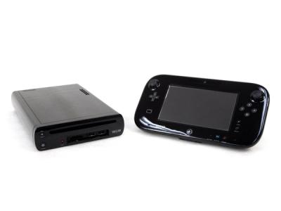 Nintendo 任天堂 WiiU WUP-101 32GB ブラック ゲームパッド