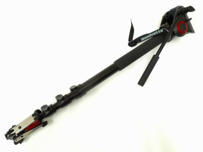 Manfrotto マンフロット プロフルードビデオ一脚 雲台付 MVM500A