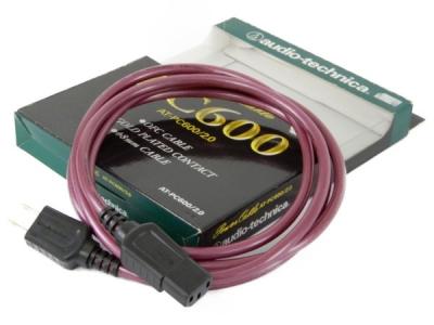 audio-technica オーディオテクニカ AT-PC600 オーディオ 用 パワー ケーブル 2.0m 電源