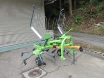 決算セール 宮崎県発 スター ジャイロヘーメーカ MGH2512 牧草反転 集草機 ジョイント付 再塗装済 作業幅2.6m 畜産 直