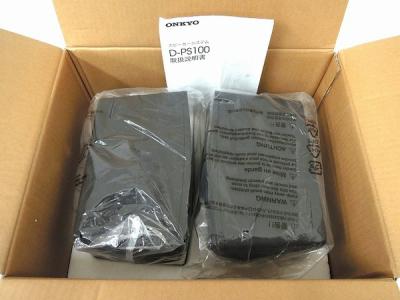 ONKYO D-PS100 業務用 スピーカー ペア ブラック フルレンジ バスレフ型 オーディオ 音響