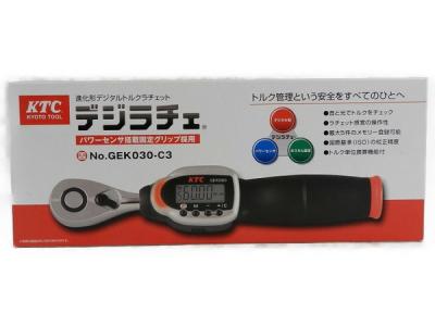 KTC 京都機械工具 デジラチェ GEK030-C3 デジタルトルクラチェット トルクレンチ パワーセンサ搭載 固定グリップ採用