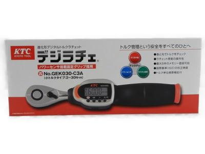 KTC 京都機械工具 デジラチェ GEK030-C3A デジタルトルクラチェット コンパクトヘッドタイプ パワーセンサ搭載