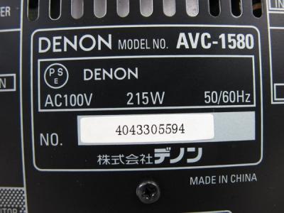 DENON AVC-1580(AVアンプ)の新品/中古販売 | 1397309 | ReRe[リリ]
